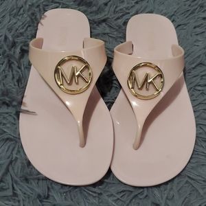 Blush Michael Kors Jelly Sandal